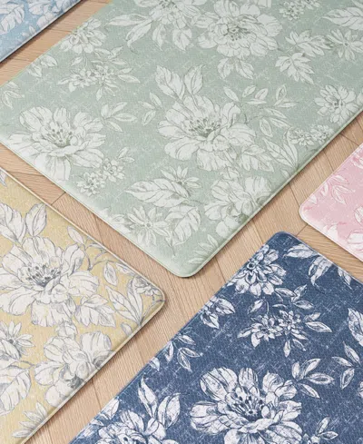 Laura Ashley Iris Ant-fatigue 2-pc. Wellness Mats