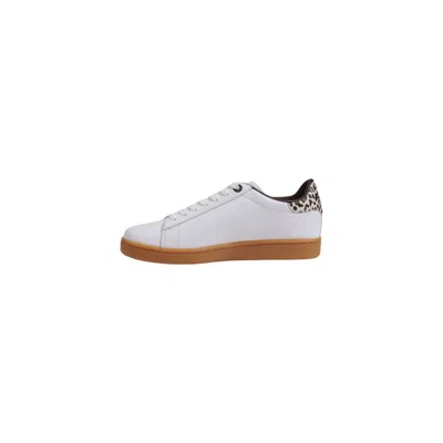Ea7 Beige Leather Sneaker