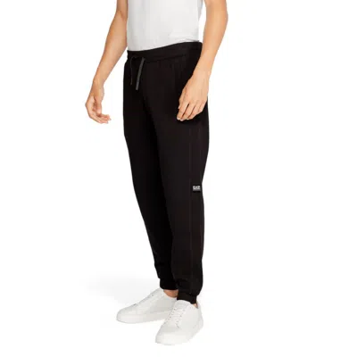 Ea7 Foot Binding Jogging Pants In Black