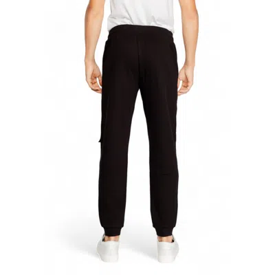 Ea7 Foot Binding Jogging Pants In Black