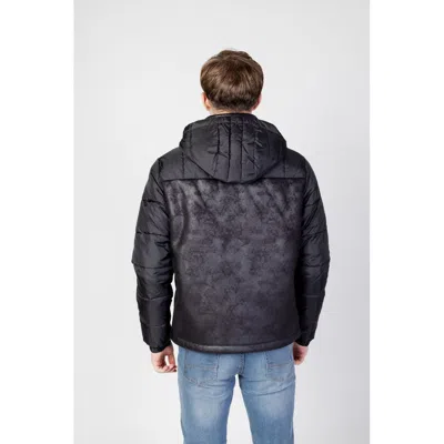 Ea7 Black Polyester Jacket