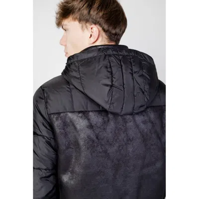 Ea7 Black Polyester Jacket