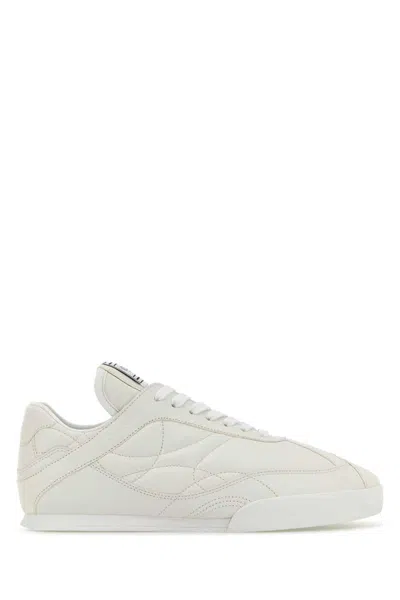 Chloé Womens Winter Wht Kick Brand-patch Leather Low-top Trainers Eur 36 / 3 Uk