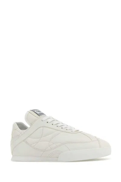 Chloé Womens Winter Wht Kick Brand-patch Leather Low-top Trainers Eur 36 / 3 Uk