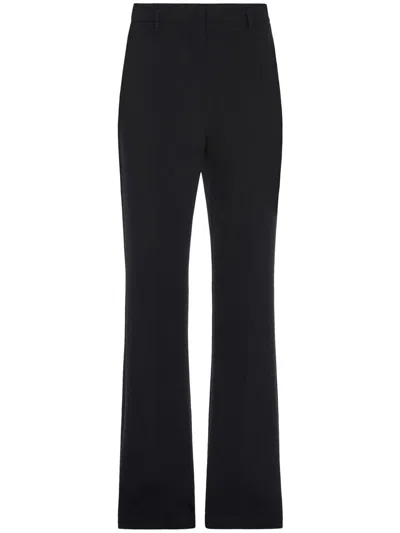 Max Mara Flared Trousers In Cady Alabama