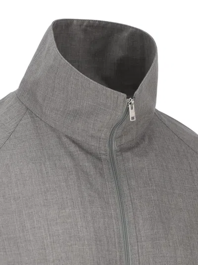 Prada Wool Bomber Jacket - Men's - Wool
