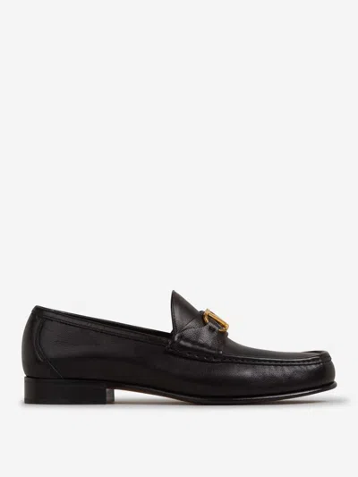Valentino Garavani Vlogo Signature Loafer With Gold-tone Logo Detail