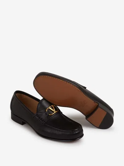 Valentino Garavani Vlogo Signature Loafer With Gold-tone Logo Detail