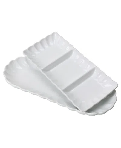 Bia Cordon Bleu Petal Serving, Set Of 2