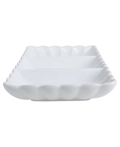 Bia Cordon Bleu Petal Serving, Set Of 2