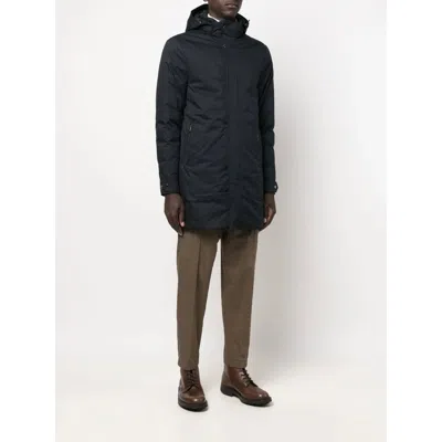 Moorer Smooth Medium Hooded Parka With Adjustable Cuffs
