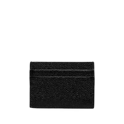 Thom Browne Black Double Sided Card Holder