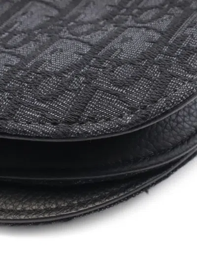 Pre-owned Dior 2010s Oblique Saddle Cross Body Bag