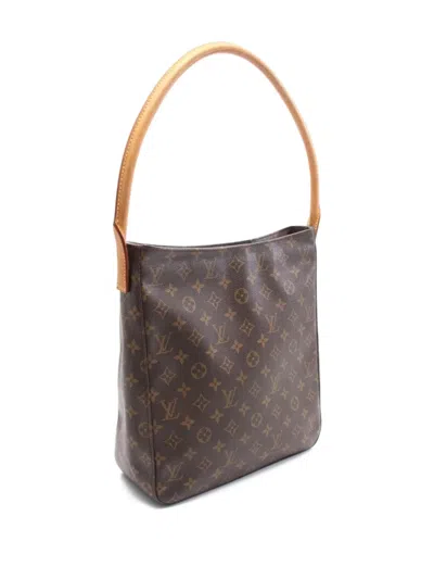 Pre-owned Louis Vuitton 2001 Looping Gm Monogram Shoulder Bag