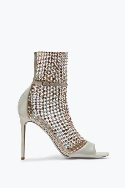 René Caovilla Bead-embellished Ankle-length Boots