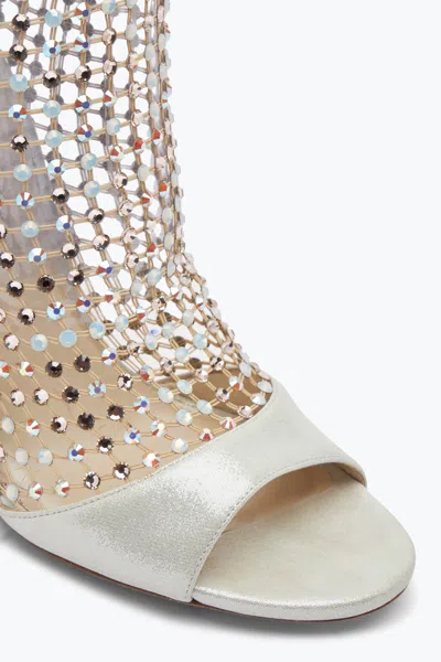 René Caovilla Bead-embellished Ankle-length Boots