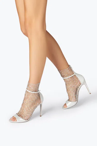 René Caovilla Bead-embellished Ankle-length Boots
