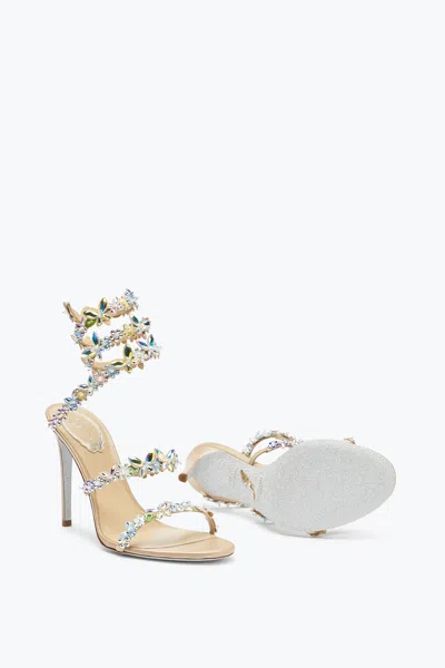 René Caovilla Flat Sandal Rene Caovilla Woman Color Pink In Multi