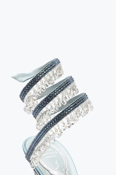 René Caovilla 105mm Chandelier Crystal-embellished Sandals