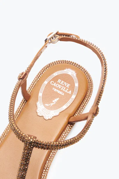 René Caovilla Rene Caovilla Women Sandal "diana" In Beige