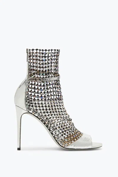 René Caovilla Bead-embellished Ankle-length Boots