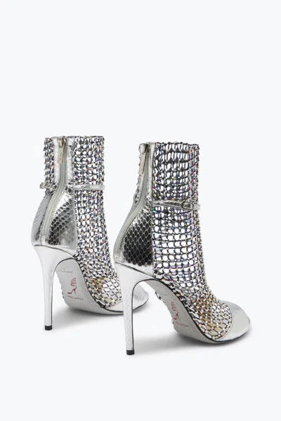 René Caovilla Bead-embellished Ankle-length Boots