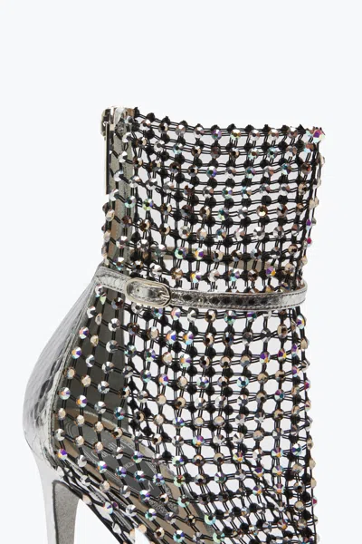 René Caovilla Bead-embellished Ankle-length Boots