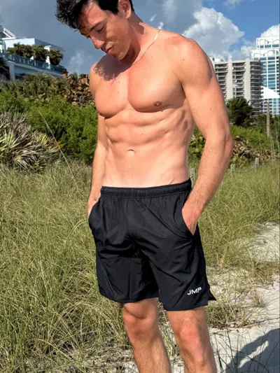 Jmp The Label Barbados Men's Swim Trunk - Black