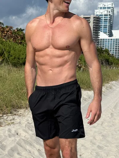 Jmp The Label Barbados Men's Swim Trunk - Black