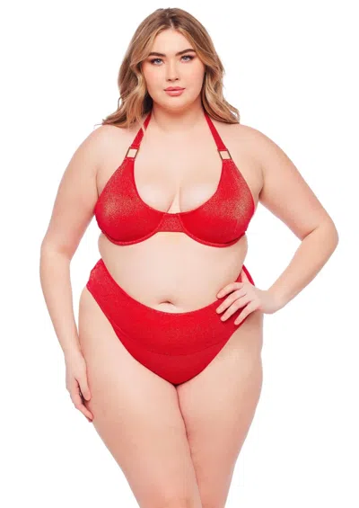 Jmp The Label Bora Bora Top - Blaze Lurex In Orange