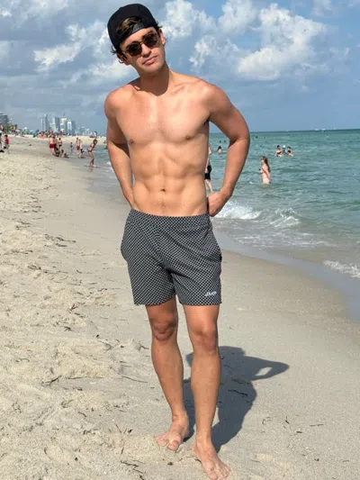 Jmp The Label Breakers Men's Short - Black Check