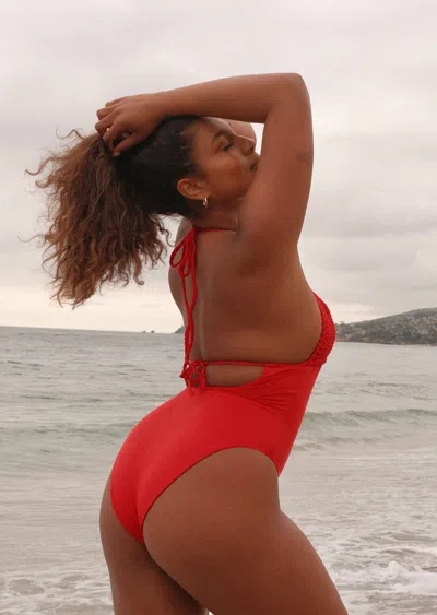 Jmp The Label Caracas One Piece - Red