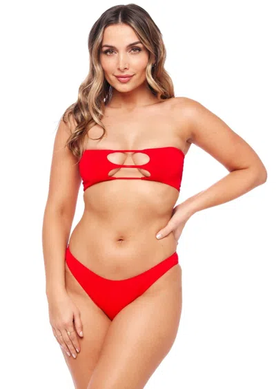 Jmp The Label Cayman Bottom - Red