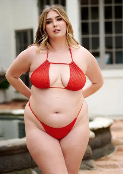 Jmp The Label Fiji Top - Blaze Lurex