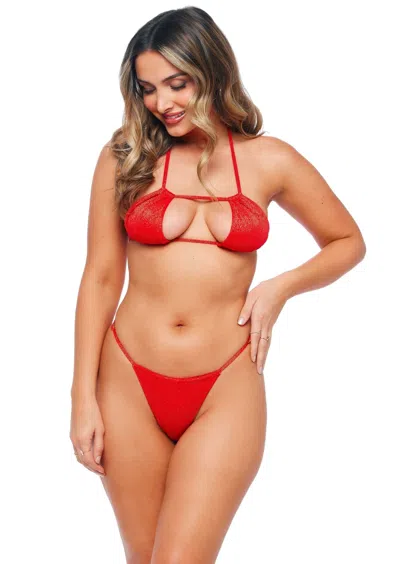 Jmp The Label Melbourne Bottom - Blaze Lurex In Orange