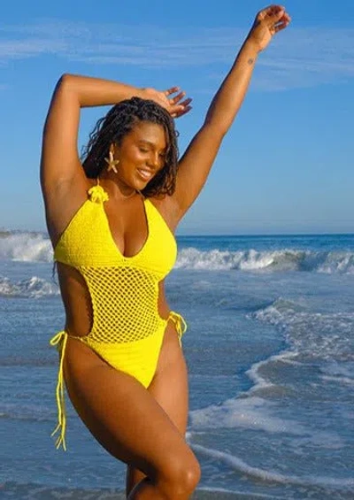 Jmp The Label Sayulita One Piece - Sunbeam In Yellow