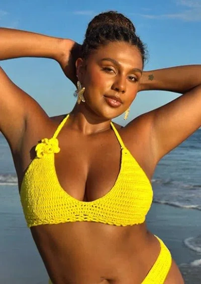 Jmp The Label Tulum Top - Sunbeam In Yellow