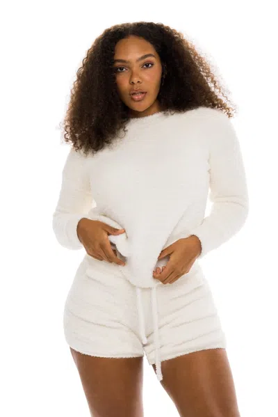 Jmp The Label Unwind Short Ivory In White