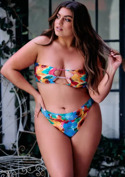 Jmp The Label Vegas Top - In Bloom In Multi