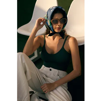 Jessie Zhao New York Double Sided Wool Silk Scarf Of Night Banquet