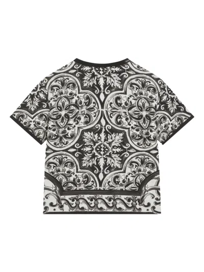 Dolce & Gabbana Majolica-print Short-sleeved T-shirt