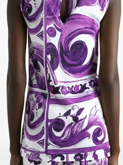 Dolce & Gabbana Graphic-print Top