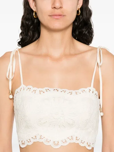 Zimmermann Top - Blanco In Neutral