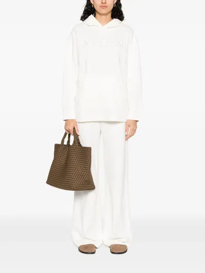S Max Mara White Sweatshirts