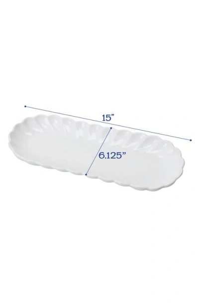 Bia Cordon Bleu Petal Oblong 2-pc. Platters Set, Service For 2