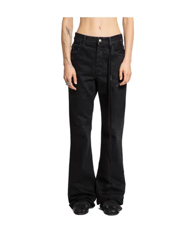 Ann Demeulemeester Herme 5-pockets Slim Fit Cropped Trousers Faded De