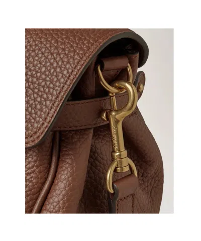 Mulberry Mini Leather Alexa Cross-body Bag In Brown