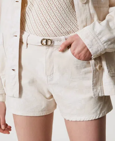 Twinset Twin-set 100% Cotton Comfortable Shorts