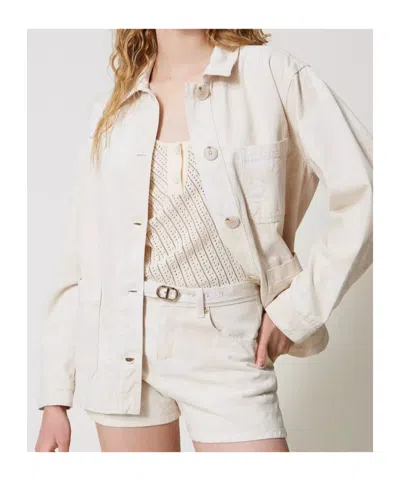 Twinset Twin-set 100% Cotton Comfortable Shorts