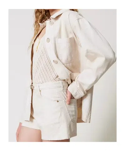 Twinset Twin-set 100% Cotton Comfortable Shorts